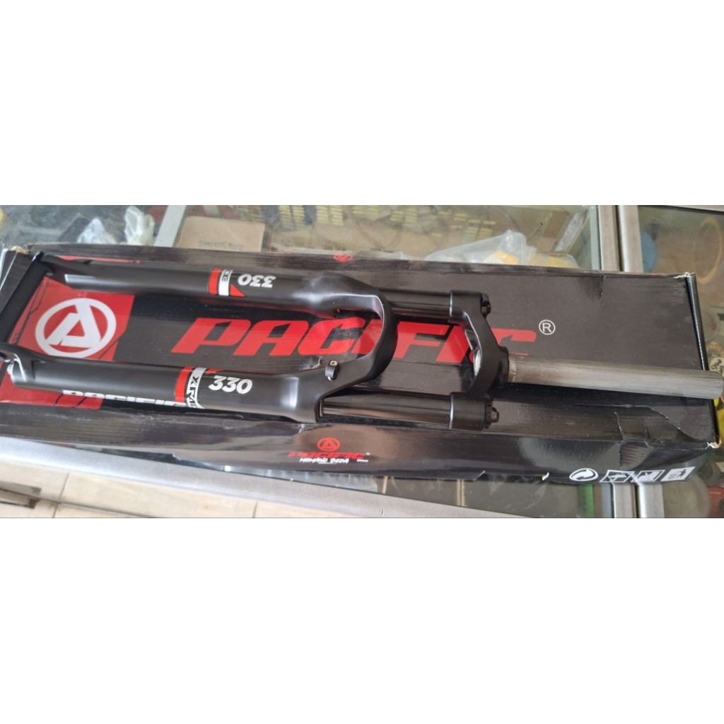 Fork suspensi alloy MTB 26/27.5