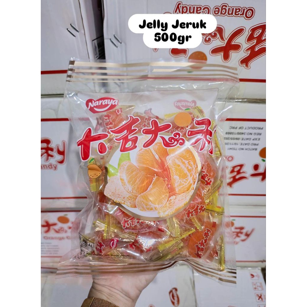 Permen jeruk / jelly jeruk naraya