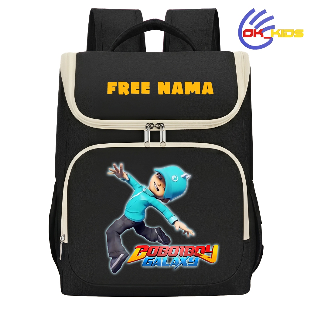 Tas Ransel Anak Boboiboy Air Custom Nama Tahan Air
