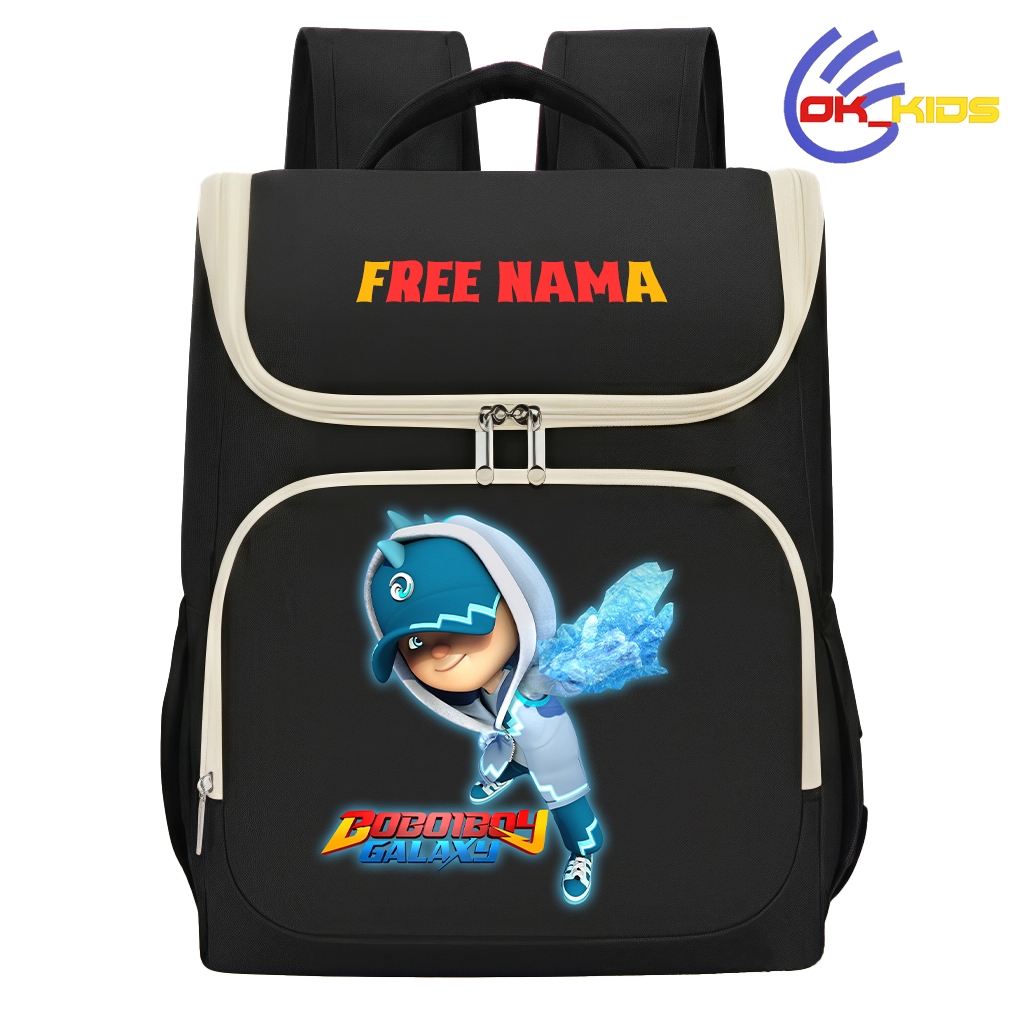 Tas Ransel Anak Tahan Air Cordura D300 - Tas Boboiboy Galaxy Es