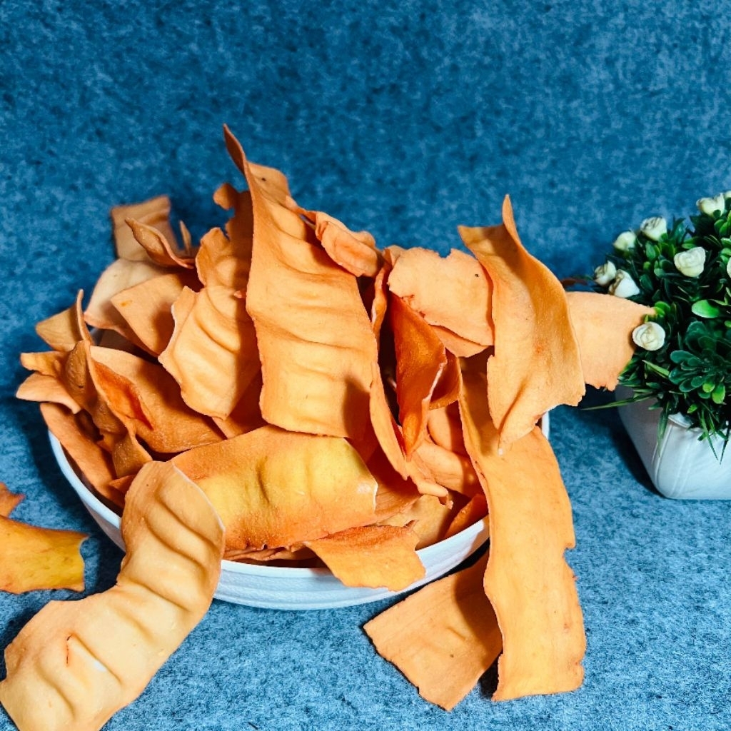 Kerupuk slondok balado pedas manis / Krupuk slondok mentah / Kerupuk slondok mentah 500gram