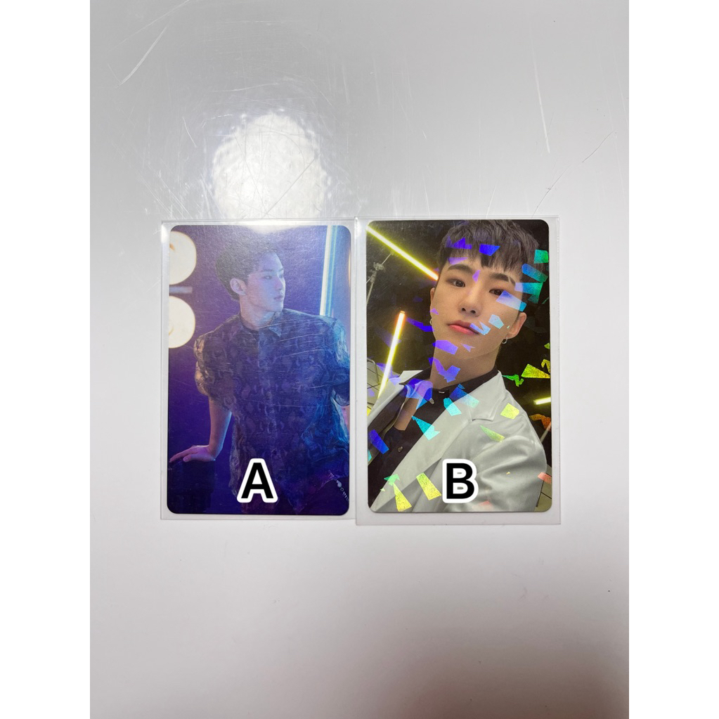 photocard benefit hoshi {hmv henggarae, lucky draw attaca}