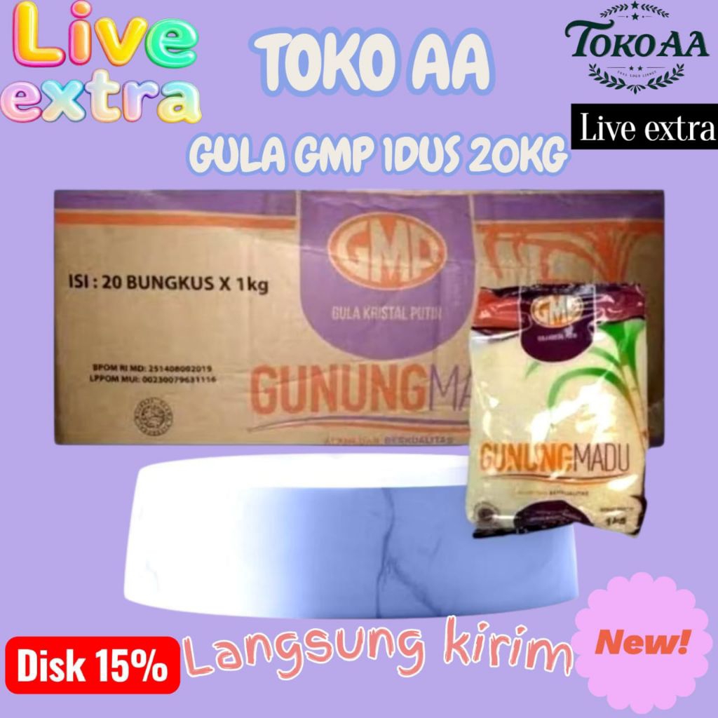 (NO PO) GULA GMP 1DUS 20KG