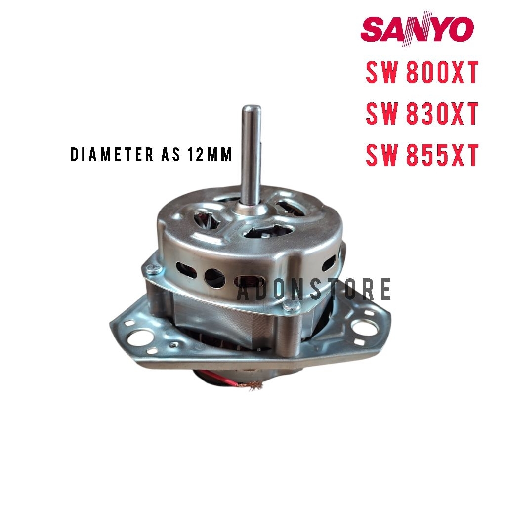 DINAMO WASH SANYO SW 800XT SW 830XT SW 855XT / MOTOR PENCUCI MESIN CUCI 2 TABUNG SANYO SW800XT SW830