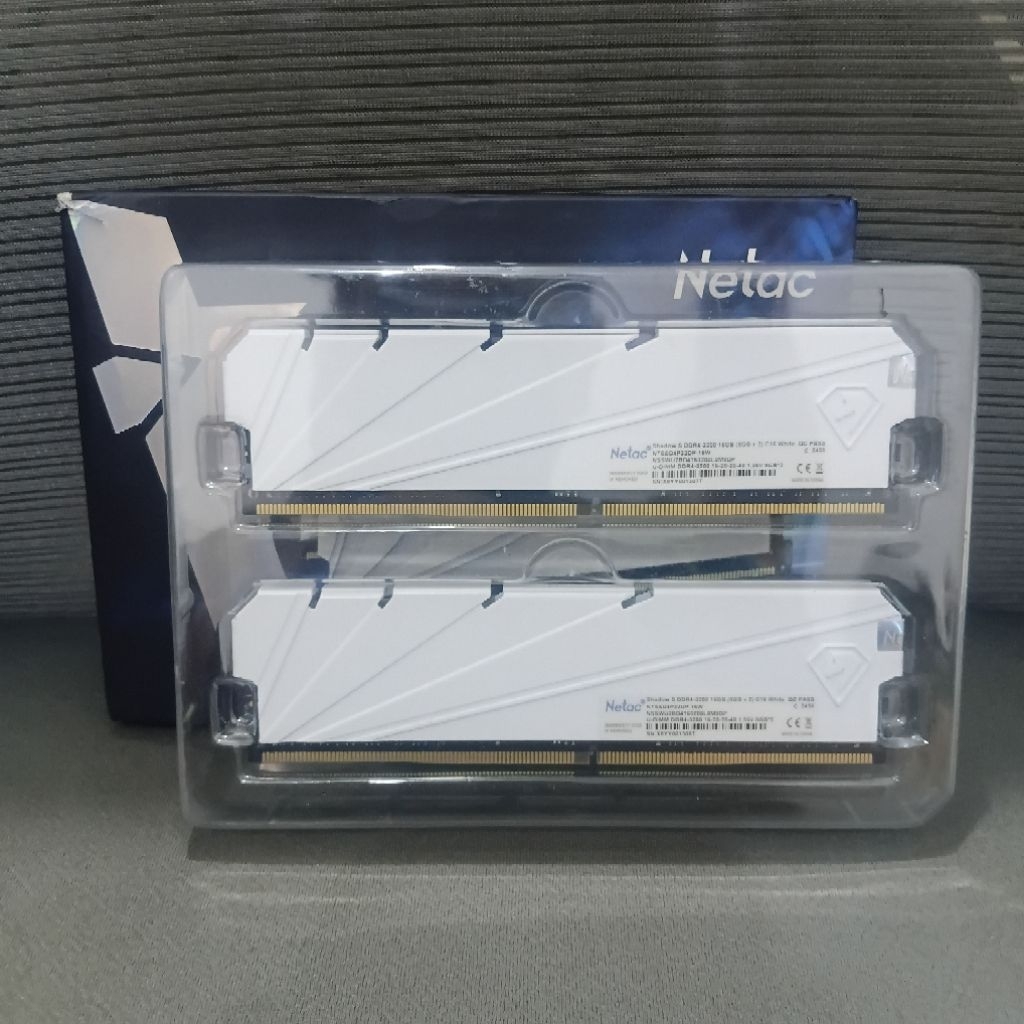 RAM NETAC SHADOW S 16GB (2 X 8GB) DDR4 3200 MHZ