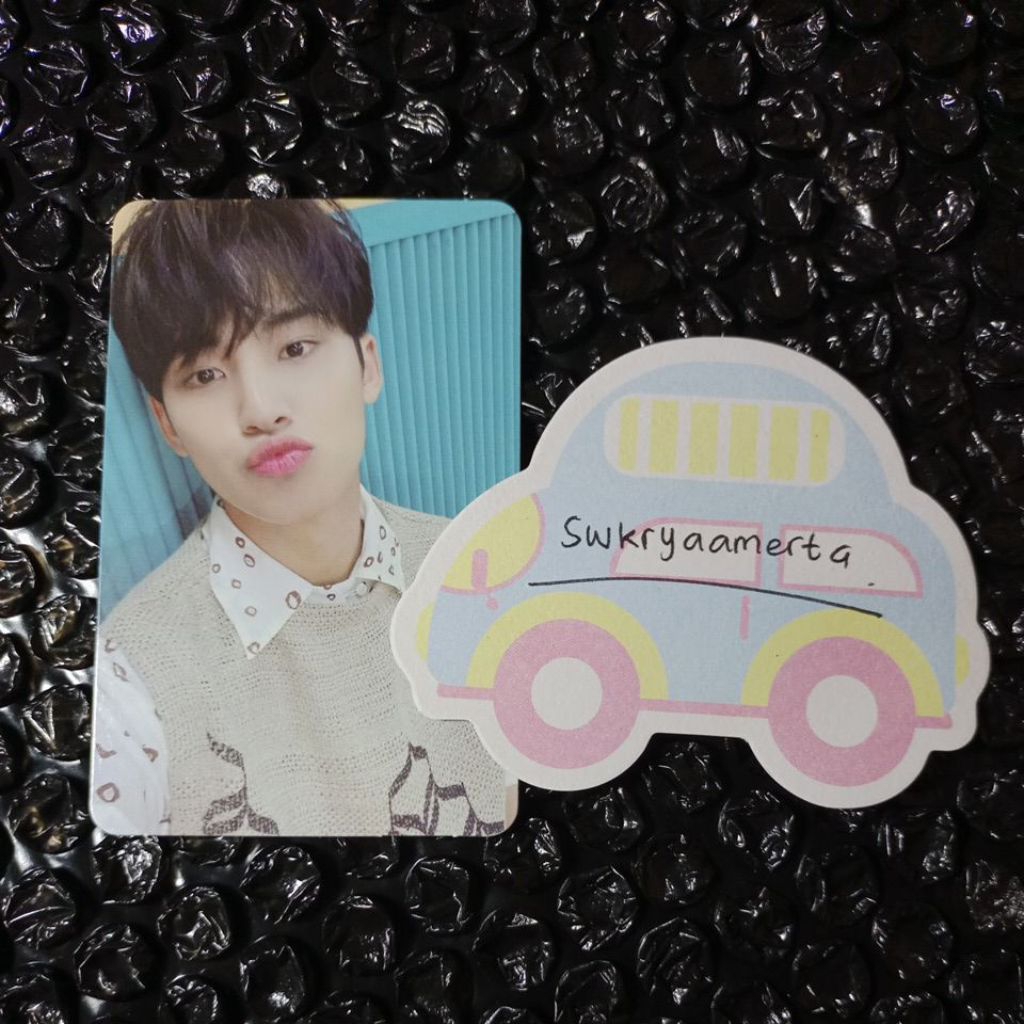 [OFFICIAL, TOLONG BACA DESKRIPSI] PC Photocard Seventeen RPC Henggare Net ver - Mingyu cimumu