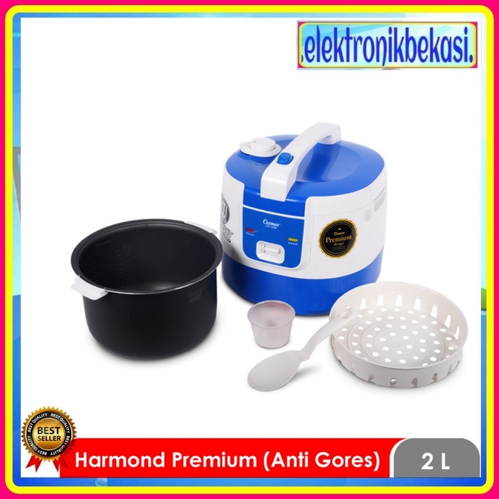 Cosmos CRJ-6288 Magic Com Penanak Nasi 2 Liter Anti Lengket