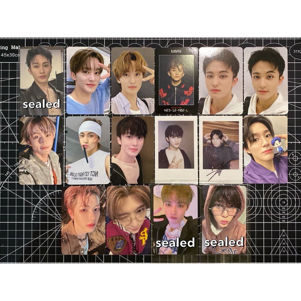PHOTOCARD POLAROID OFFICIAL NCT MARK JENO RENJUN CHENLE SION THE FIRSTFRUIT WEVERSE DREAMSCAPE SOUND
