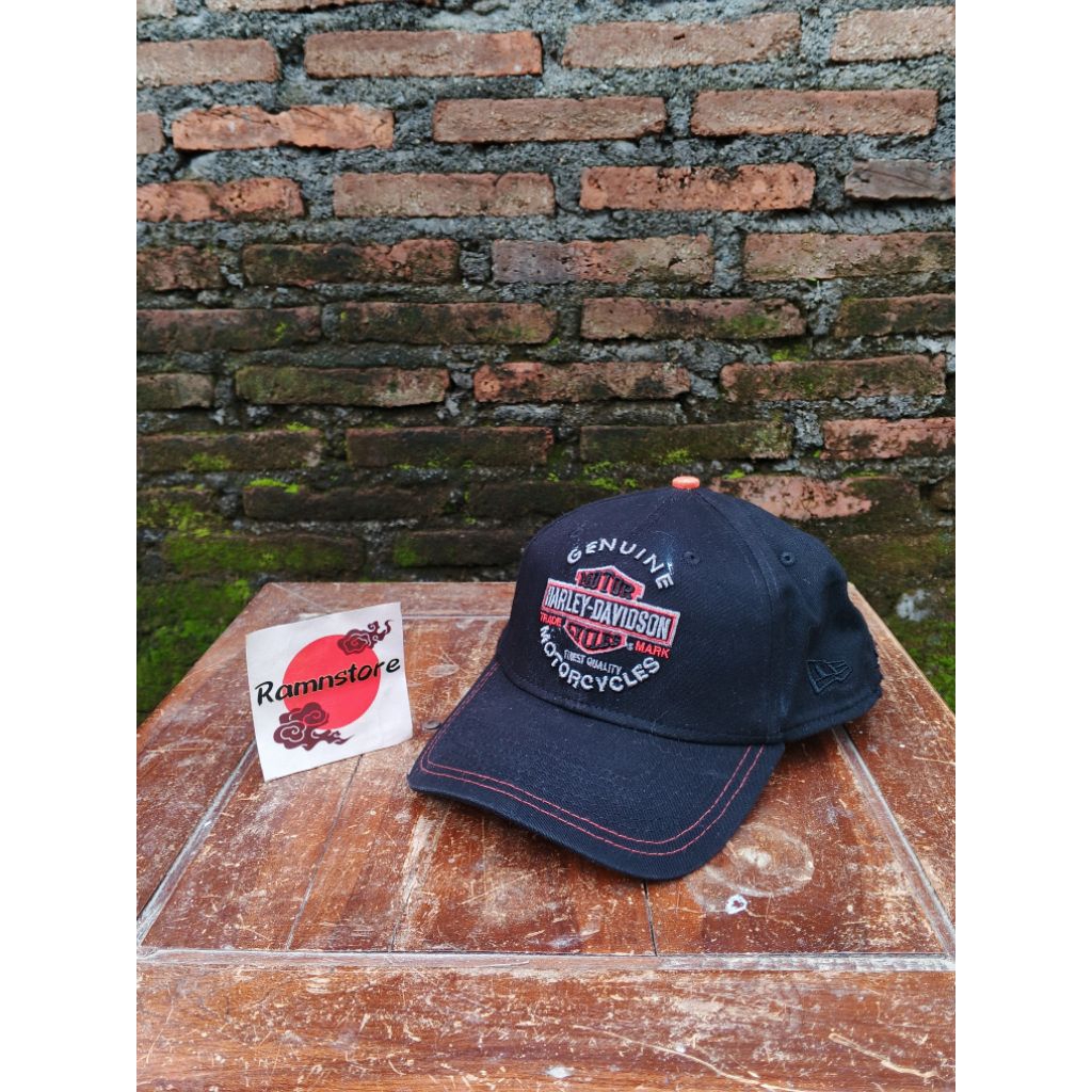 topi new era x harley davidson