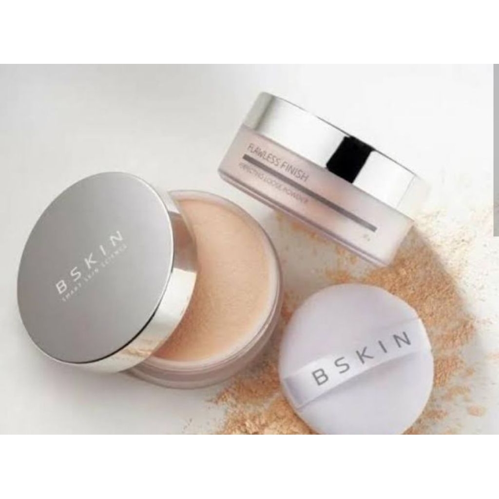 bedak bskin loose powder ORI 2027