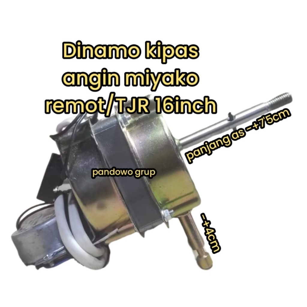Dinamo kipas angin miyako TJR (remot)/Dinamo kipas angin miyako dinding 16inch set synchronus