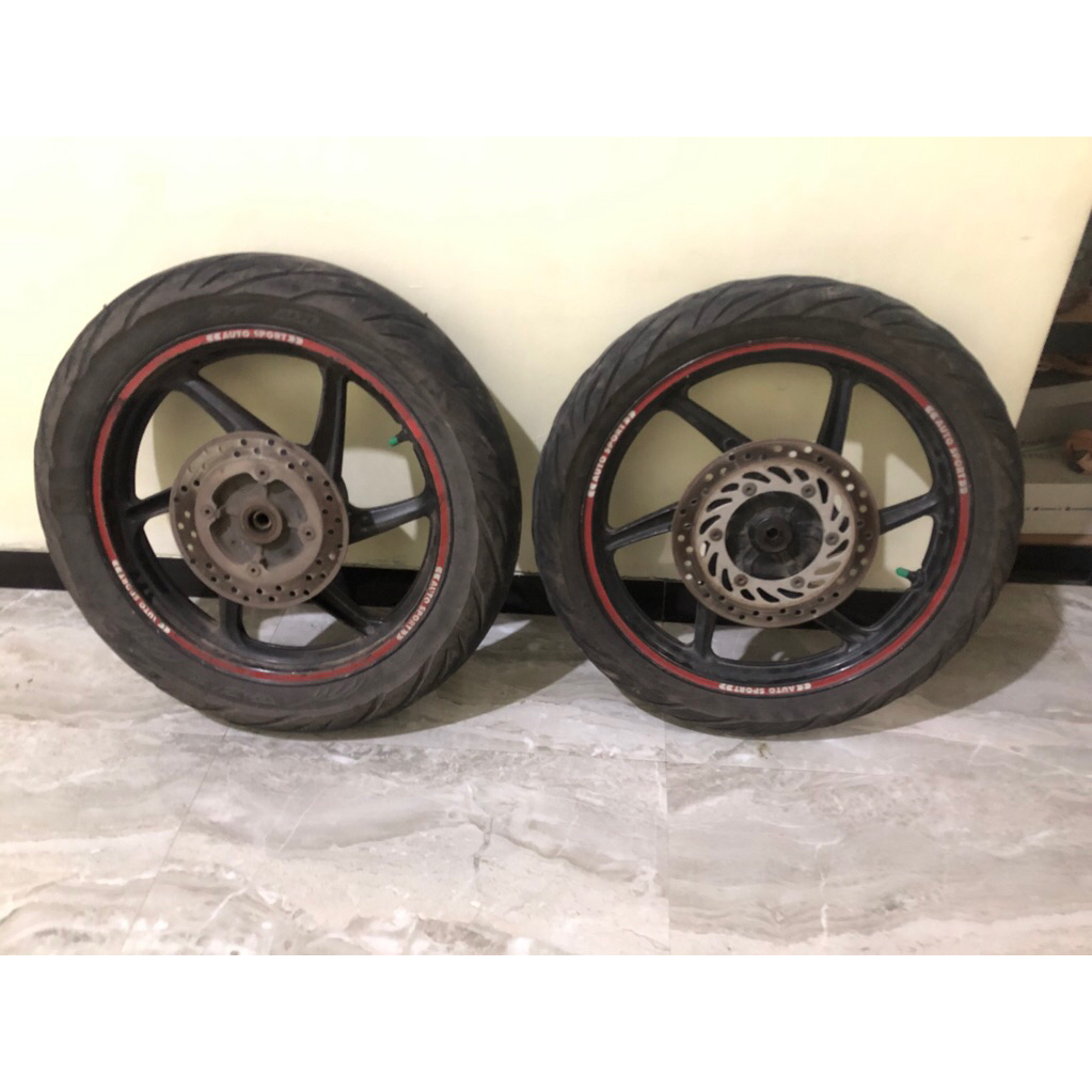 velg ori megapro mono + piringan