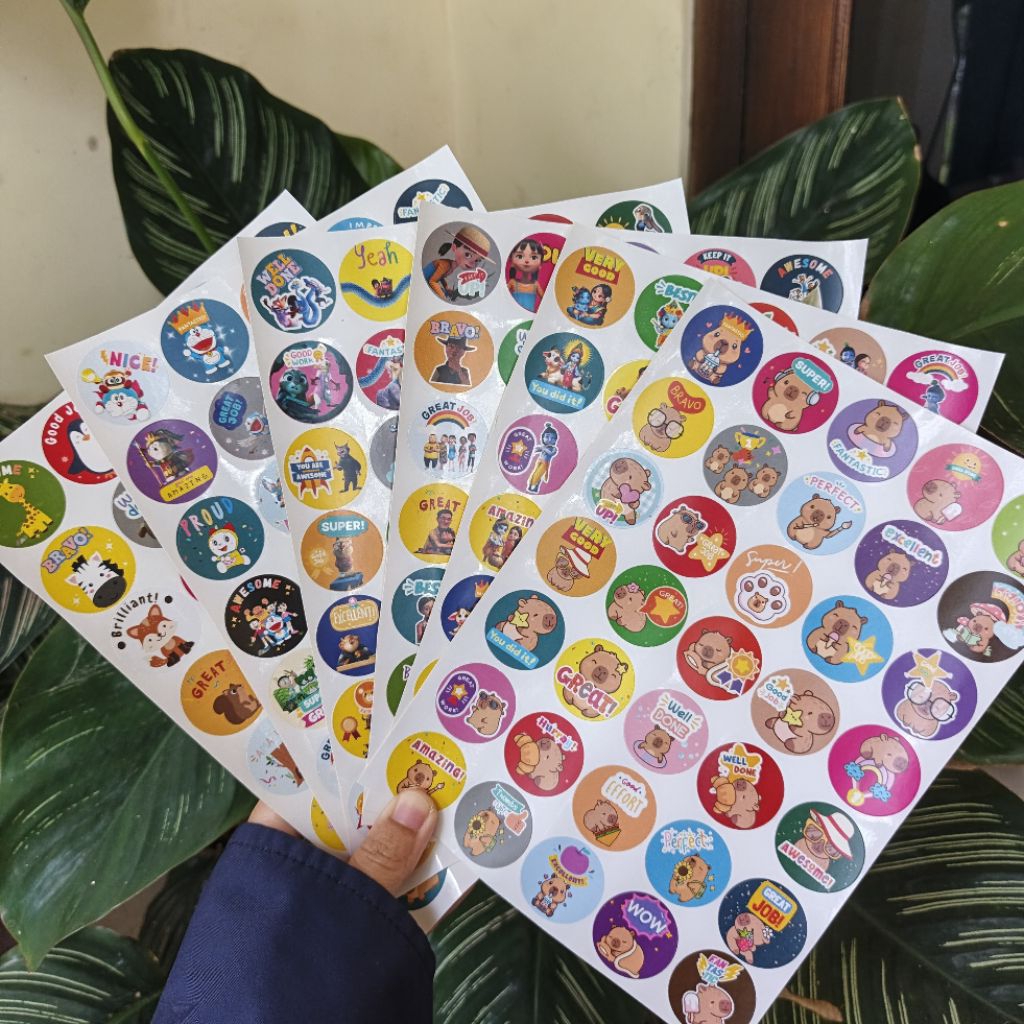 STIKER REWARD ANAK | EXCLUSIVE DESIGN REWARD STICKER | STIKER ANAK TK