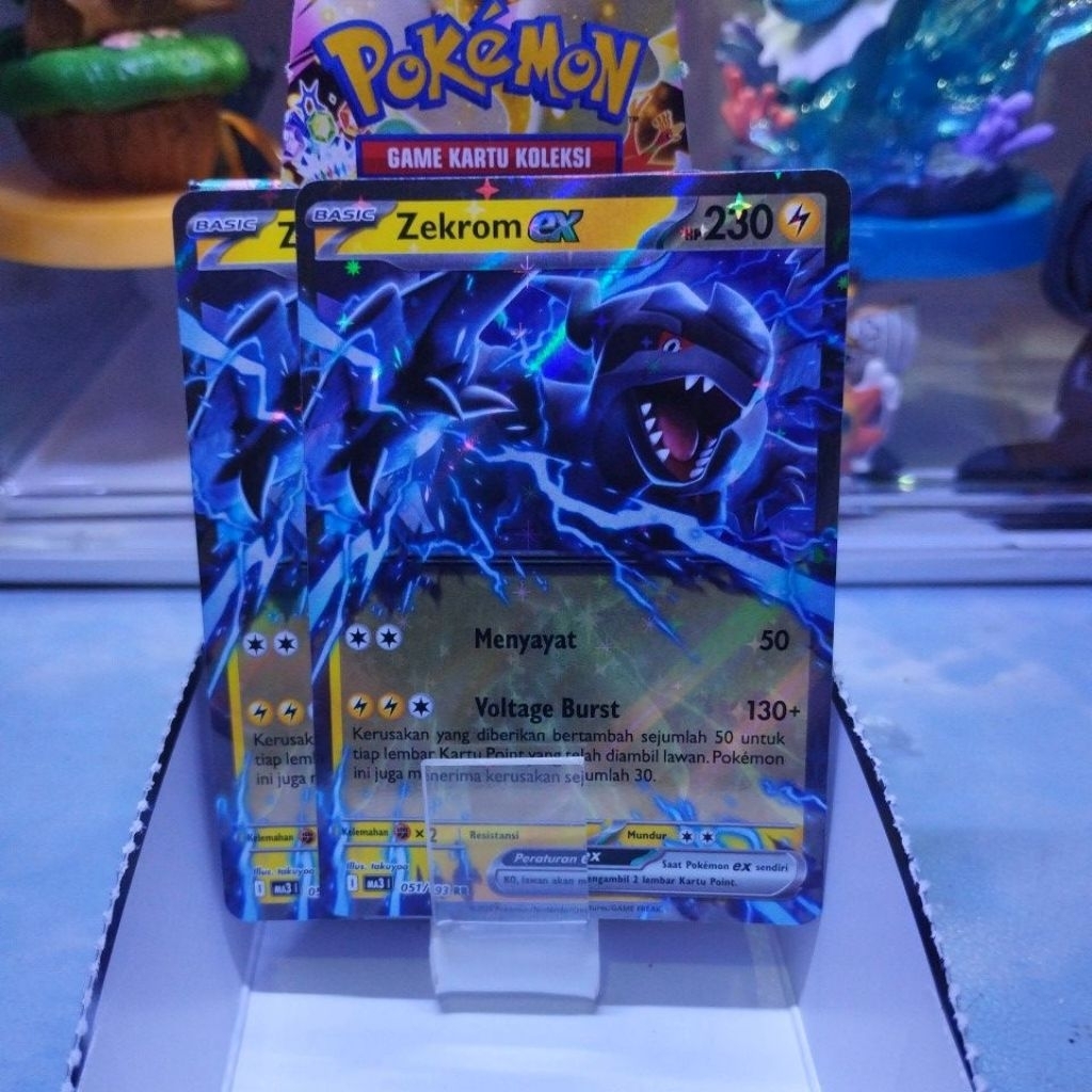 ZEKROM EX RR MEGA IMPIAN