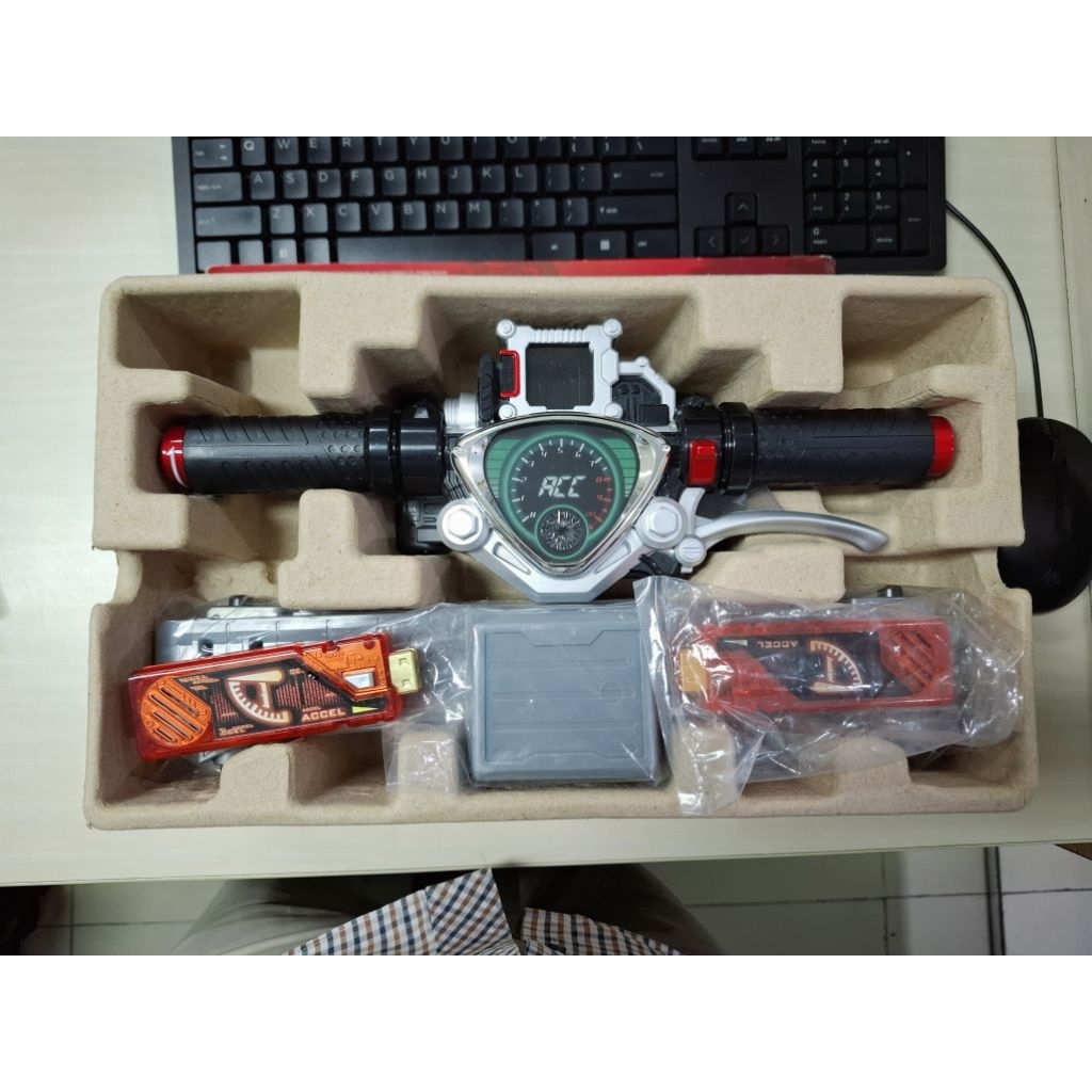 DX kamen rider accel dan 3rd party GM accel