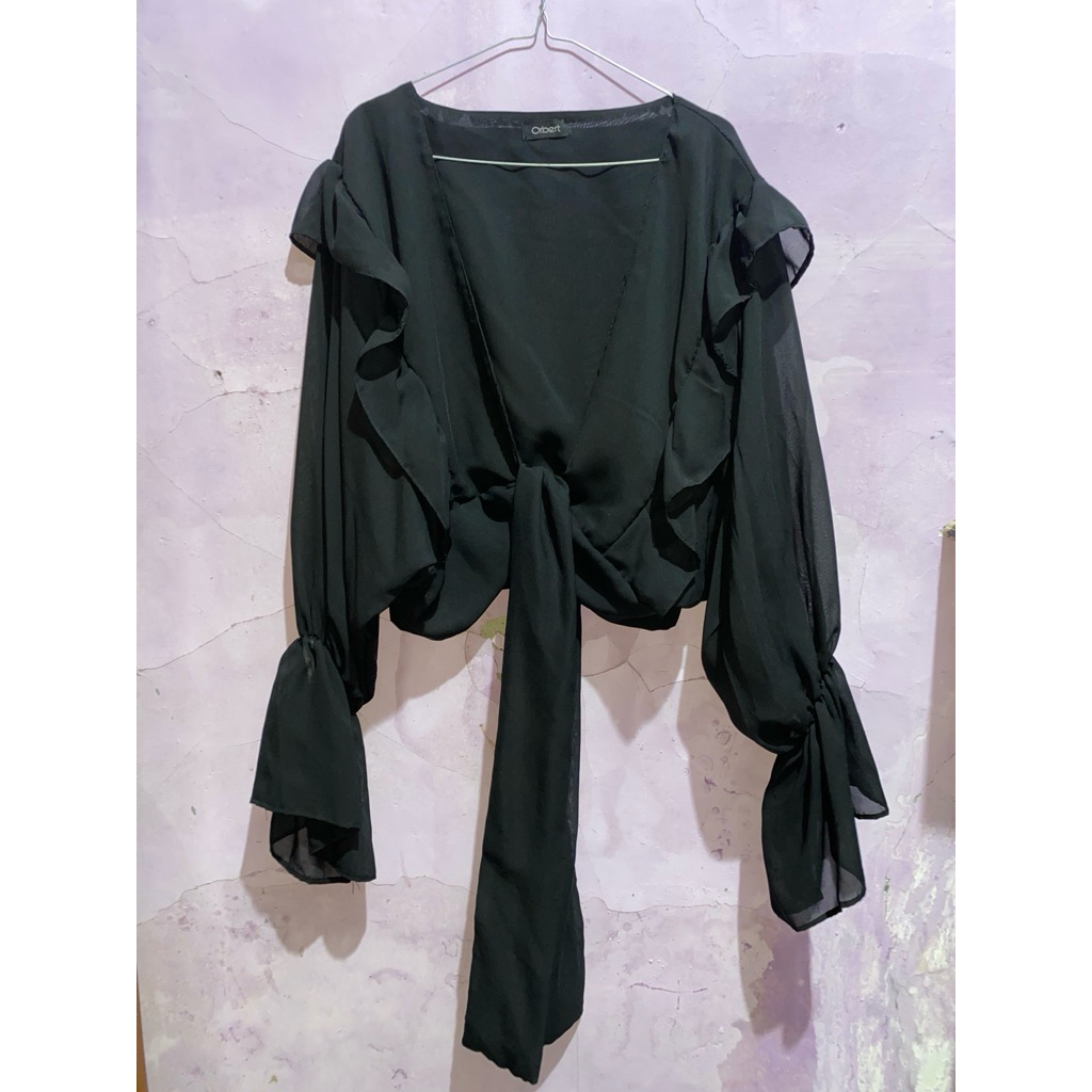 preloved pribadi | preloved atasan batwing | knit batwing