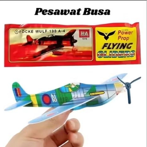 20 pcs mainan pesawat busa pesawat gabus busa rakit