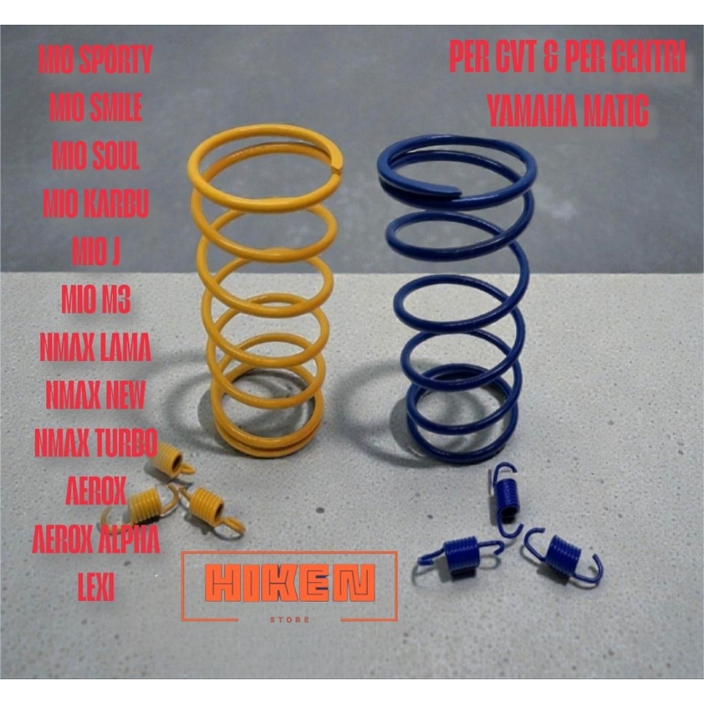 PER CVT & PER CENTRI 1000 RPM & 1500 RPM YAMAHA MATIC