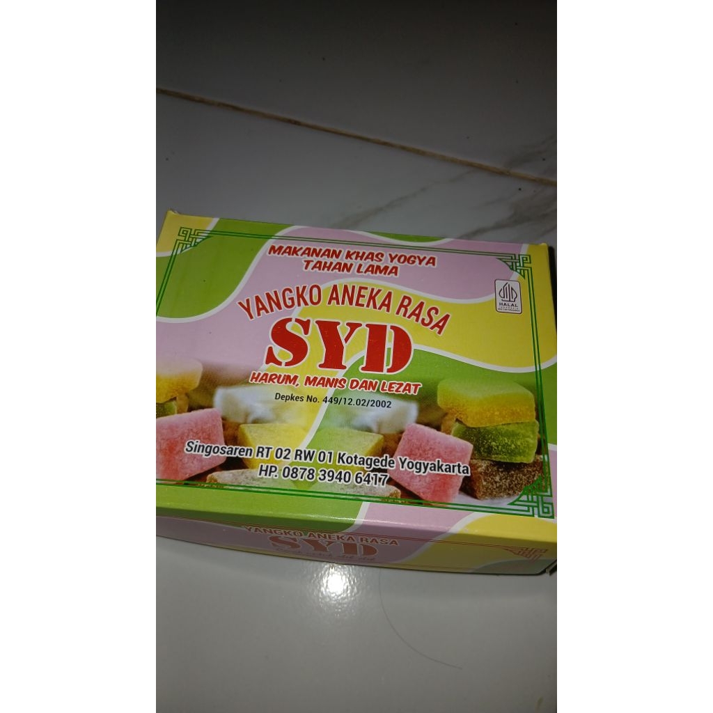 Yangko Khas Jogja isi 30 biji