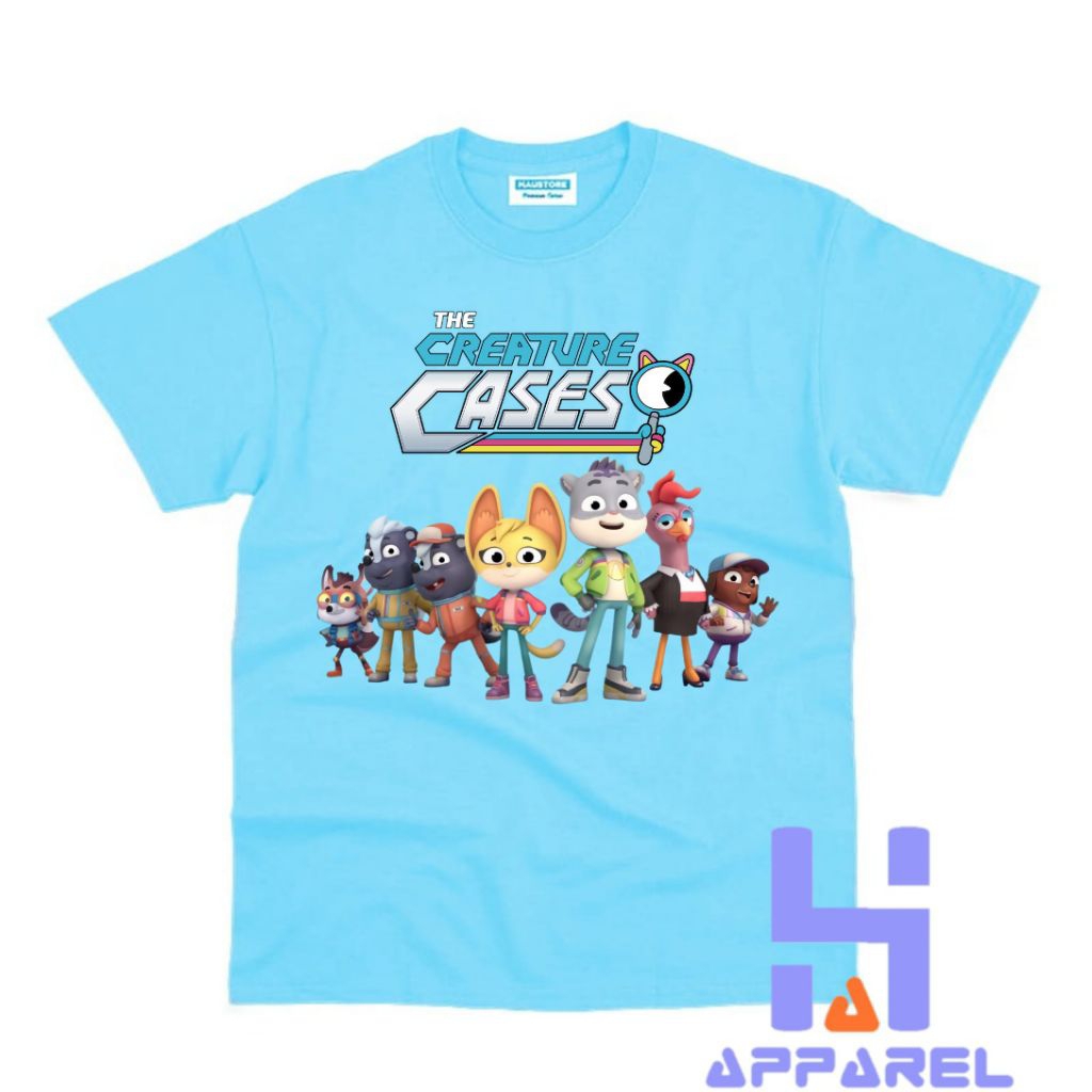 BAJU ANAK KAOS ANAK KARAKTER THE CREATURE CASES KARTUN