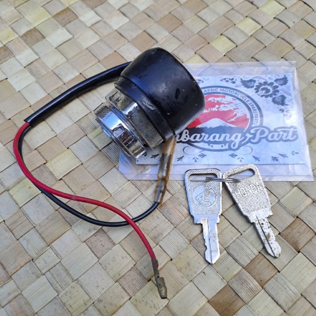 KUNCI KONTAK HONDA CB100 CB125 CB 100 125 KABEL 2 NOS TAIWAN