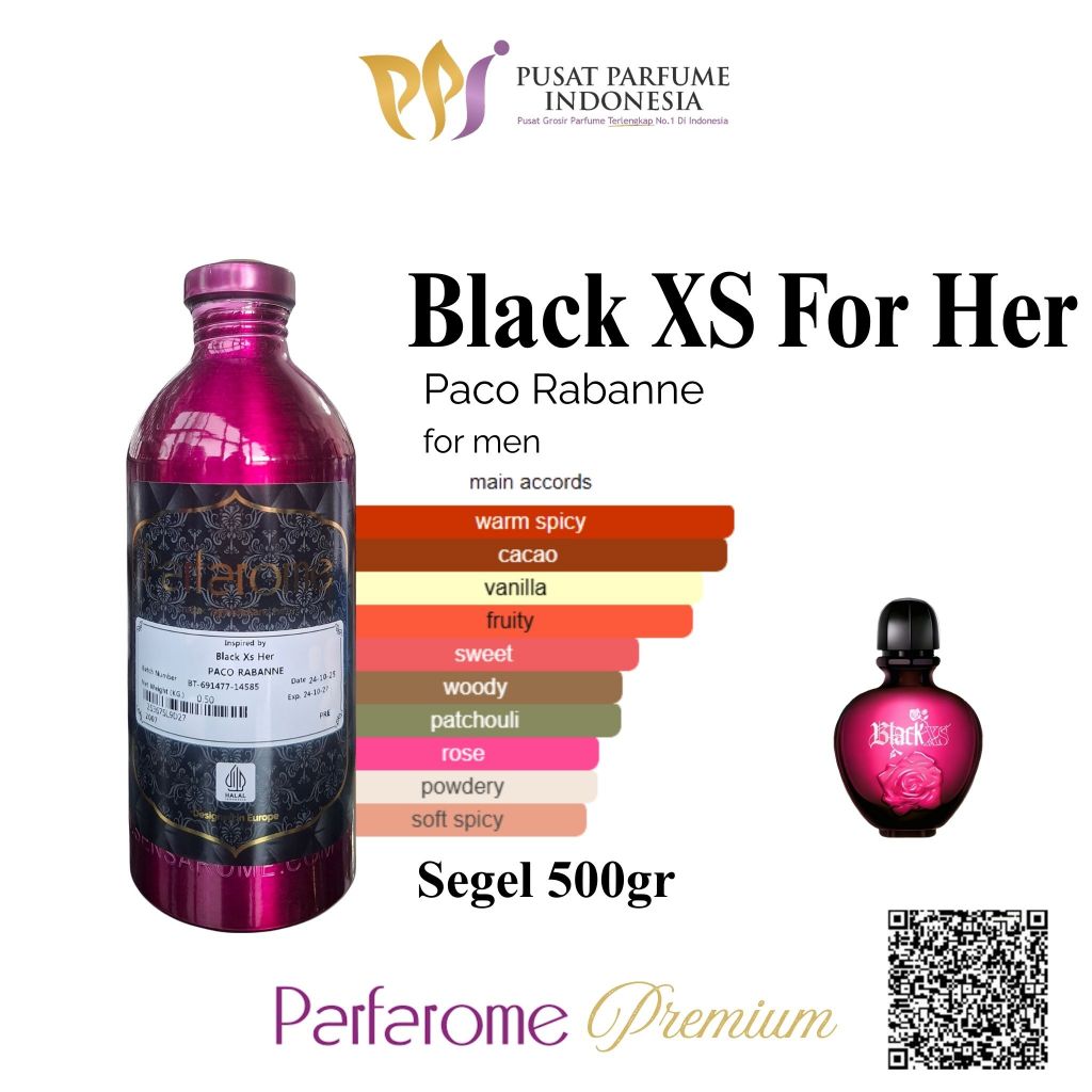 BLACK XS FOR HER | PARFAROME PREMIUM | Segel 500gr