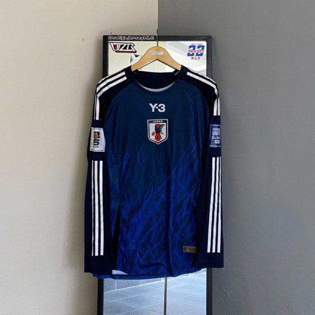 JERSEY JAPAN HOME 2022 LONG SLEEVE PLAYER ISSUE- JERSEY SEPAKBOLA JEPANG 2022 LENGAN PANJANG VERSI P