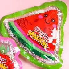 [SDW] pekanbaru/60g Permen Marshmallow Semangka Chomp Chomp Mallow Watermelon