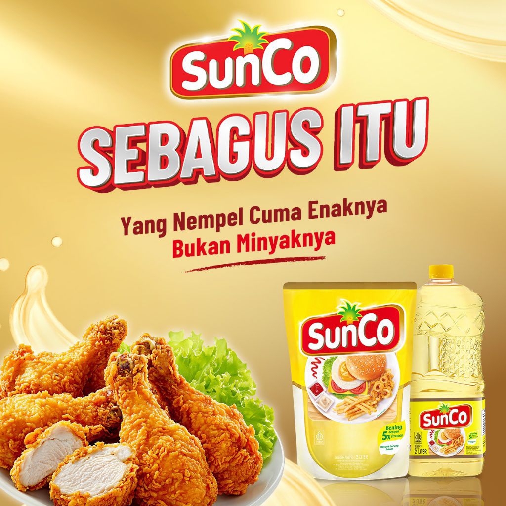 Minyak Goreng Sunco 2 Liter - 1karton