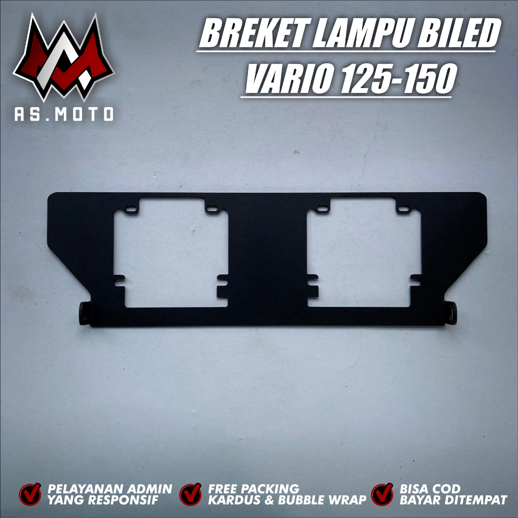 Breket lampu biled Honda Vario 125-150