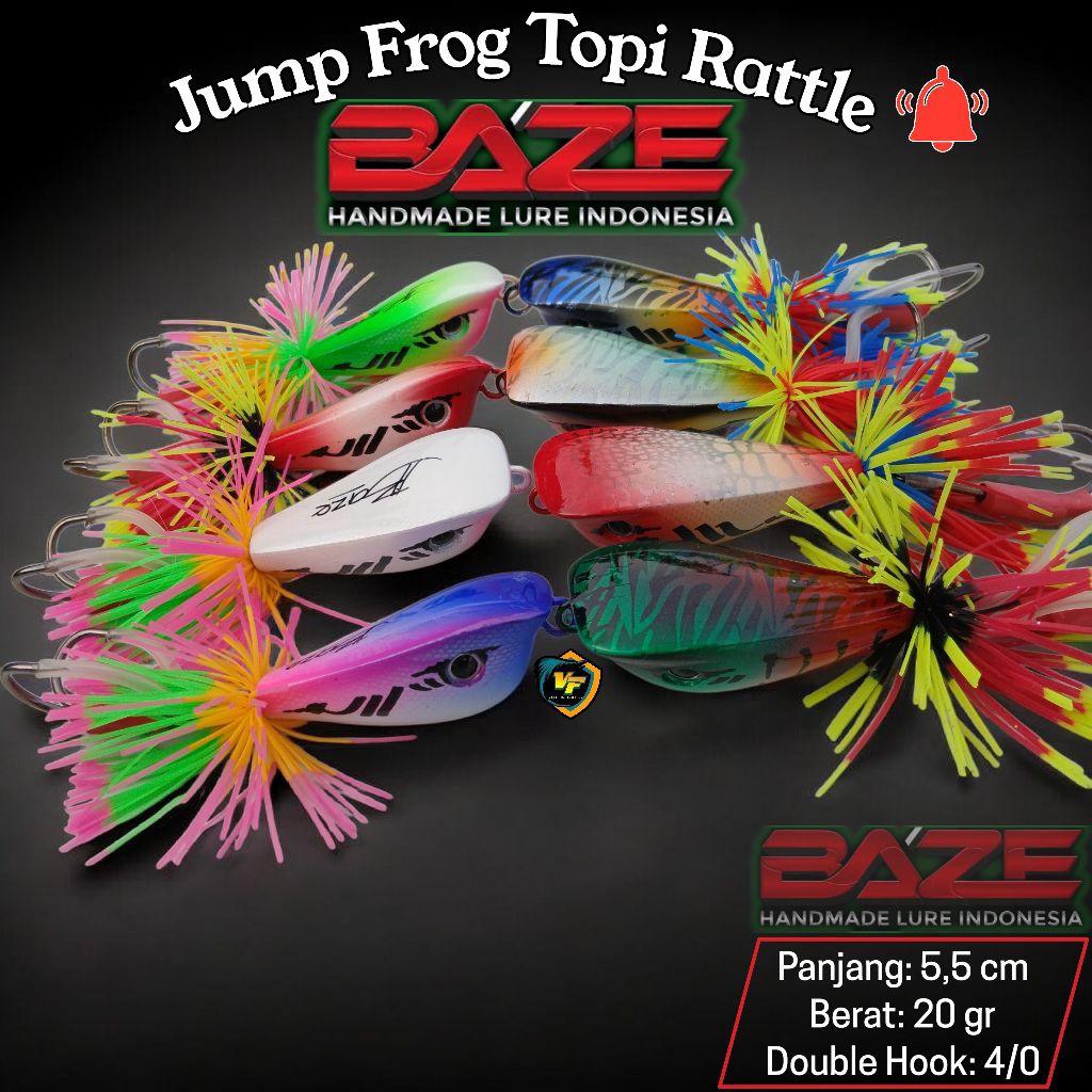 Jump Frog Baze Lure 5,5cm Topi & Semi Topi