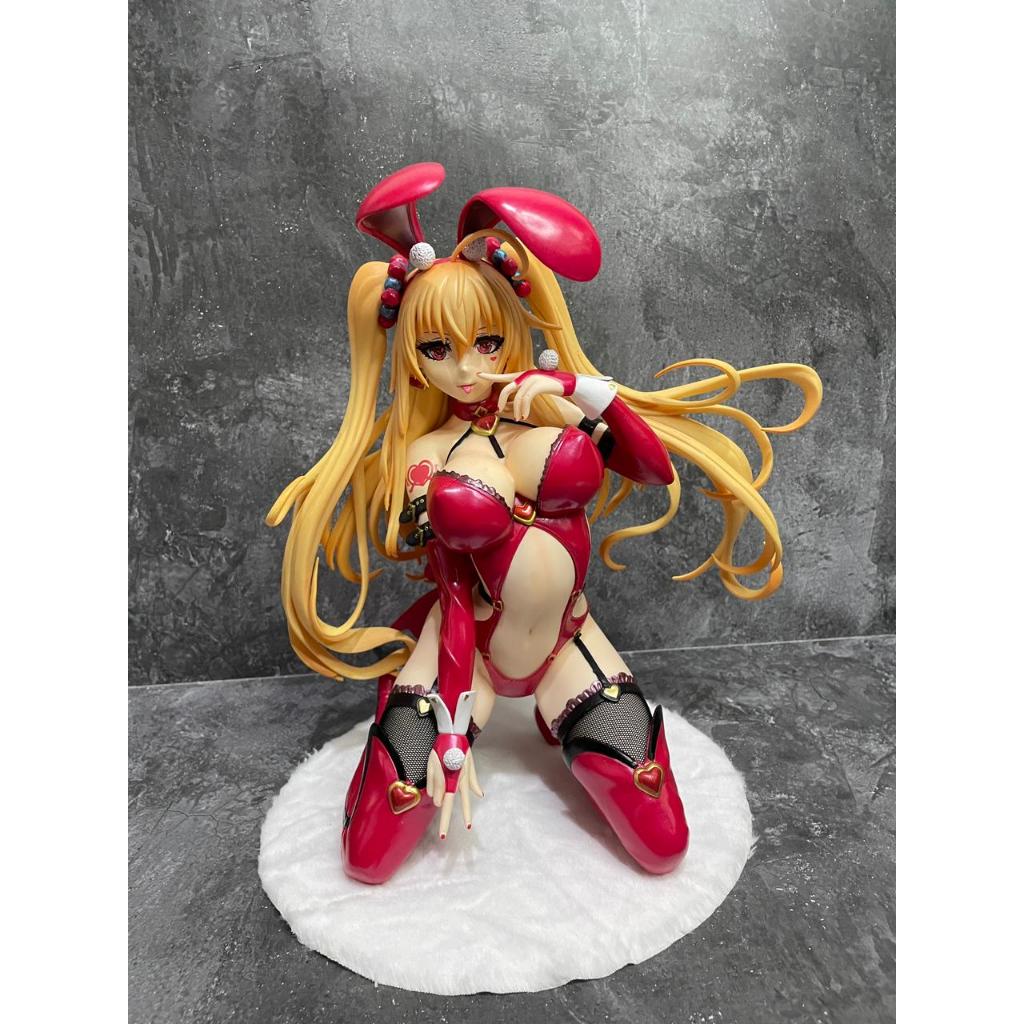 2026 New Scale Manga Figurine Statue BINDing Caroline Lily Bunny Ver. Figur Anime PVC Gadis Seksi, M