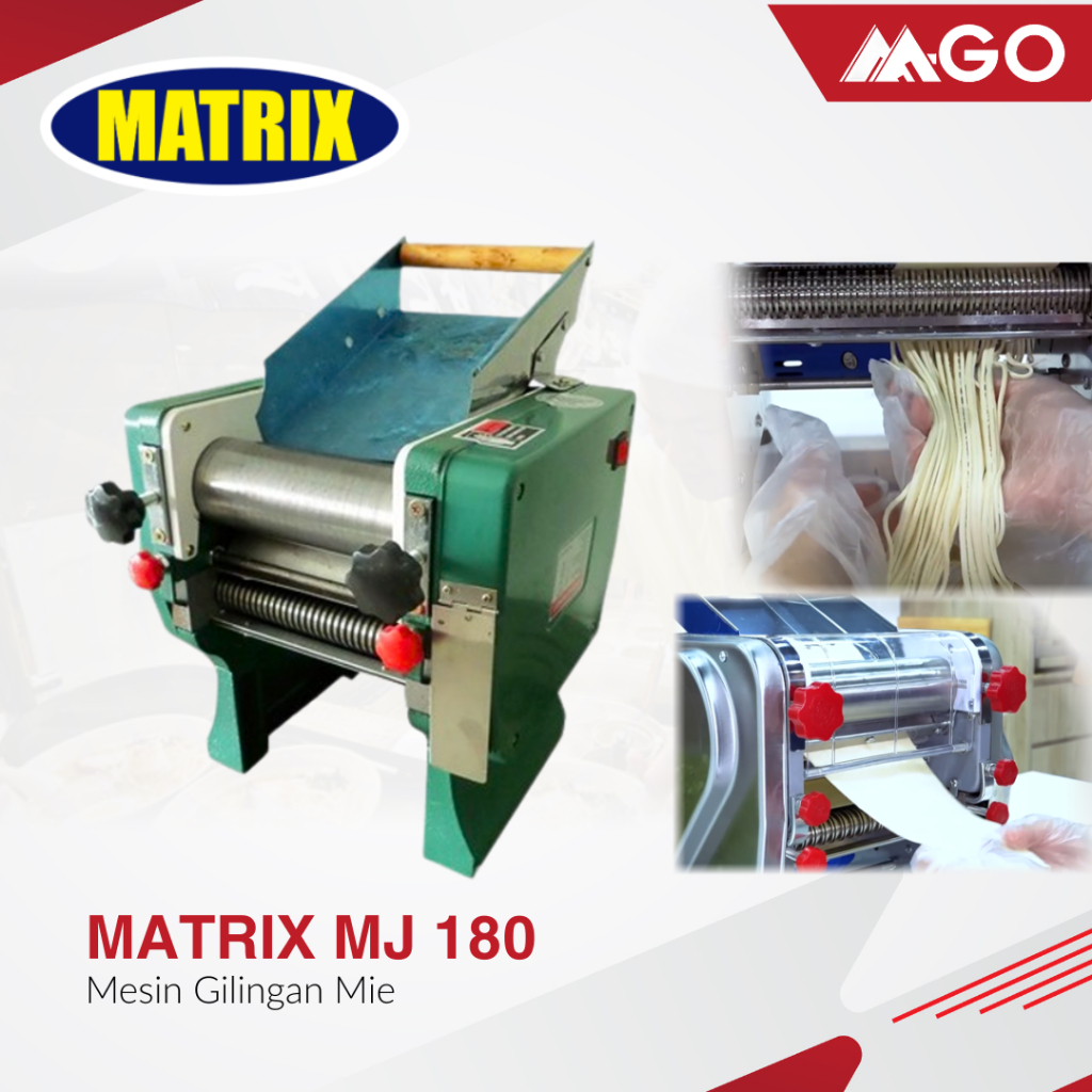 Mesin Listrik Giling Mie / Noodle Machine MATRIX MJ 180