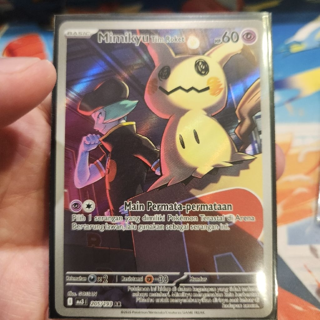 Mimikyu Tim Roket MA3 205/193 AR ID