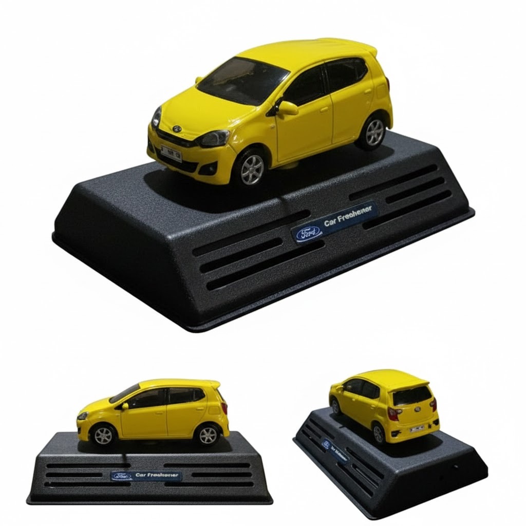 {Skala 1 : 45} Pajangan Interior Mobil Miniatur Ayla Lama