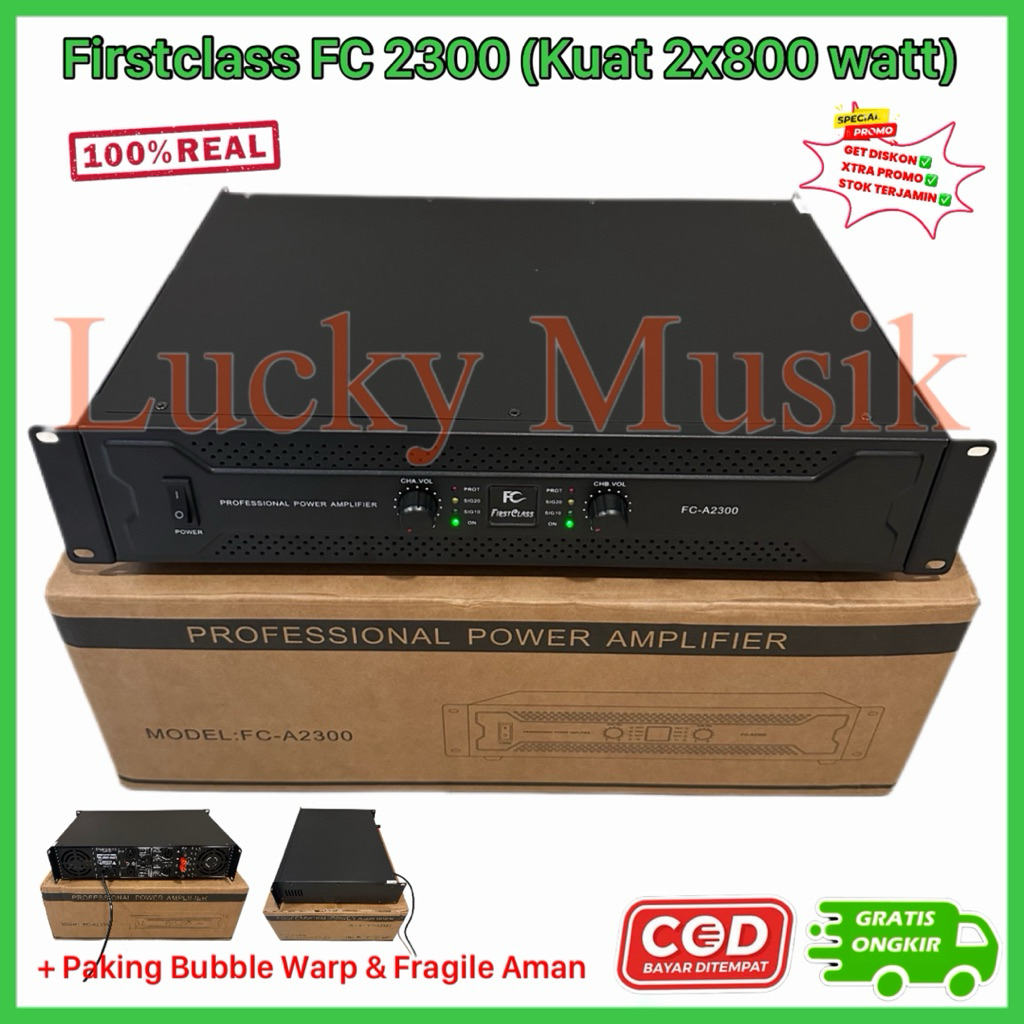 Power Amplifier FirstClass FC A2300 Original Profesional Power Amplifier Fca 2300 Fca2300 fc 2300 ( 