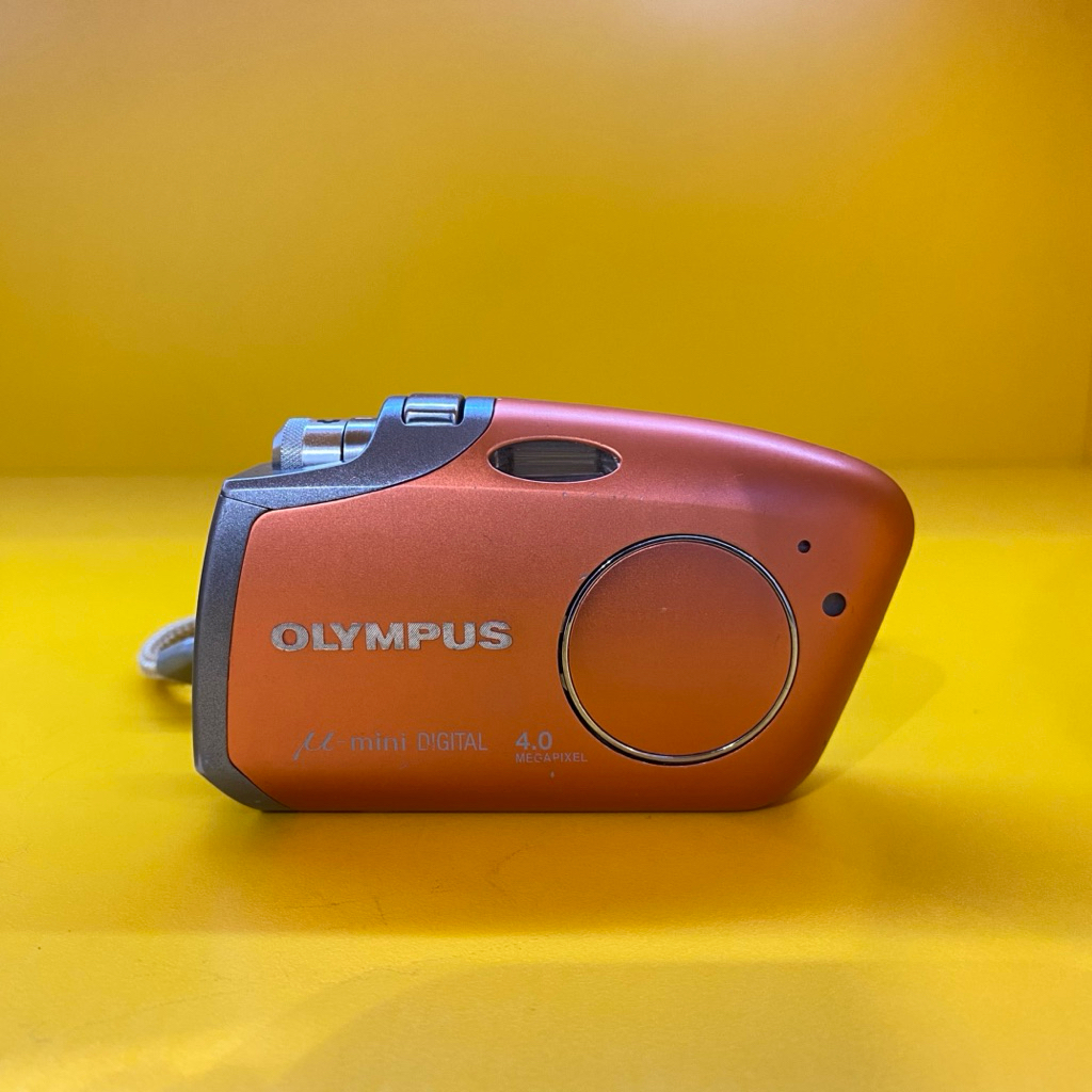 OLYMPUS MJU MINI DIGITAL ORANGE
