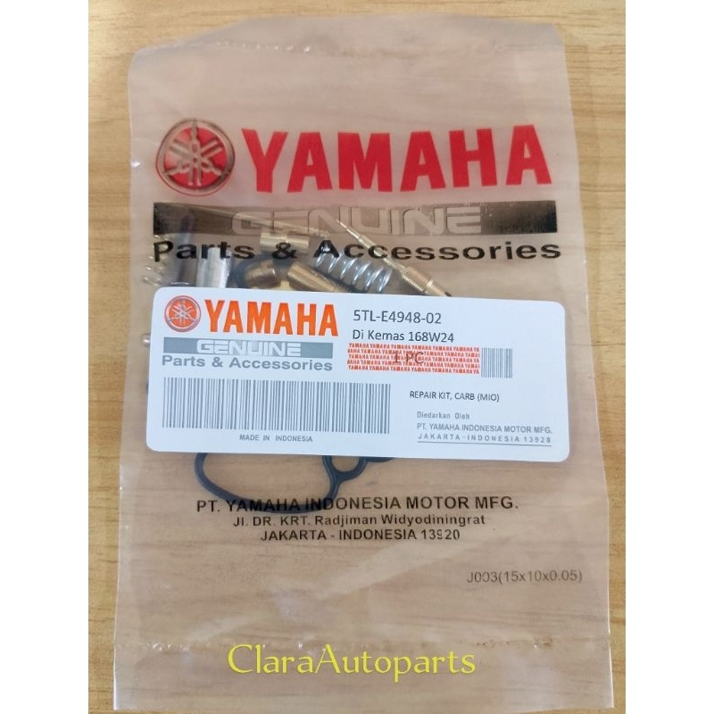 Repair Kit Mio Sporty Repairkit Karburator Mio Smile 5tl