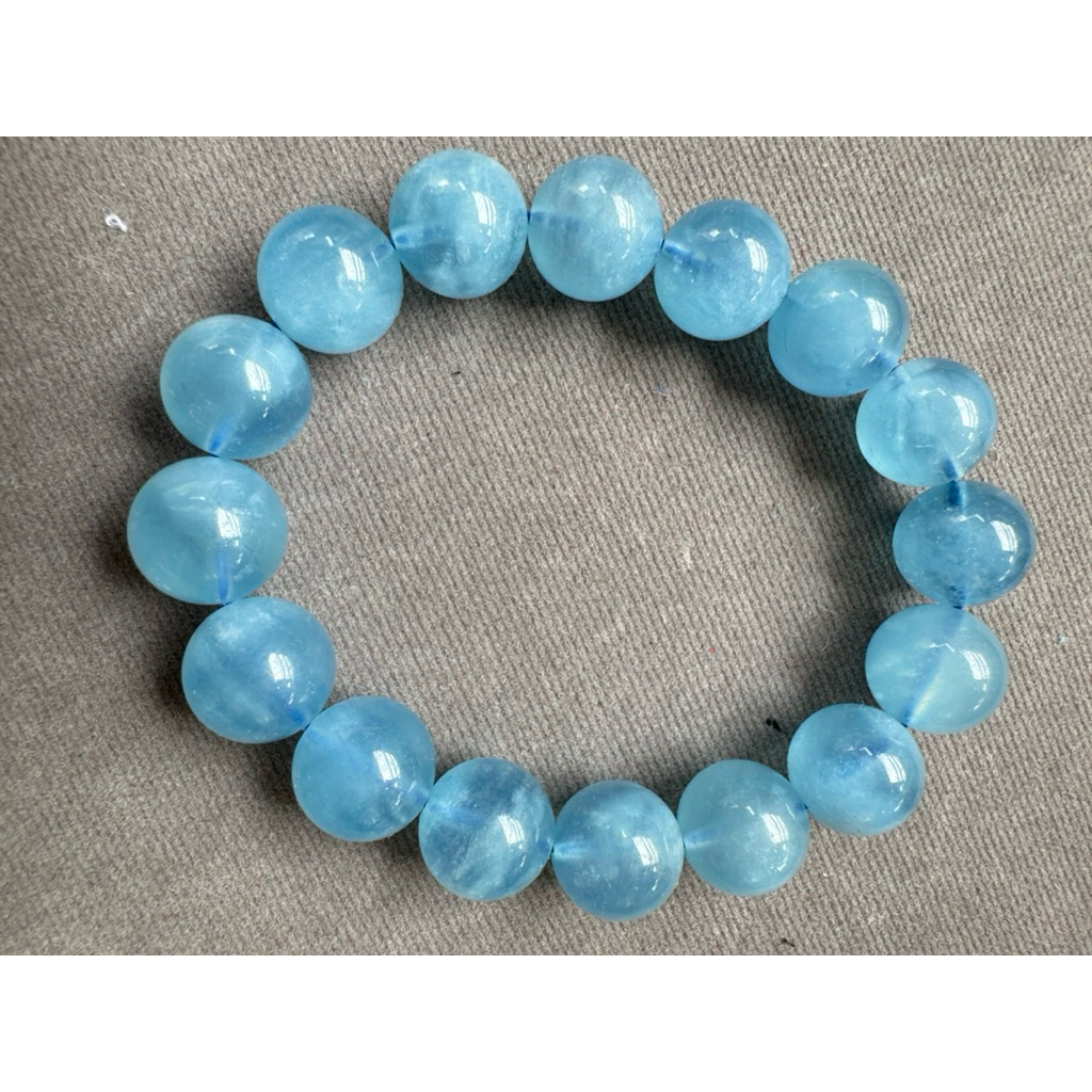 Gelang Aquamarine (12mm)
