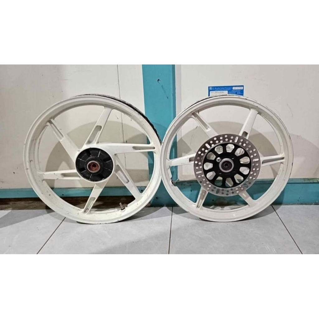 velg enkei suzuki satria hiu lscm original copotan doubel disc