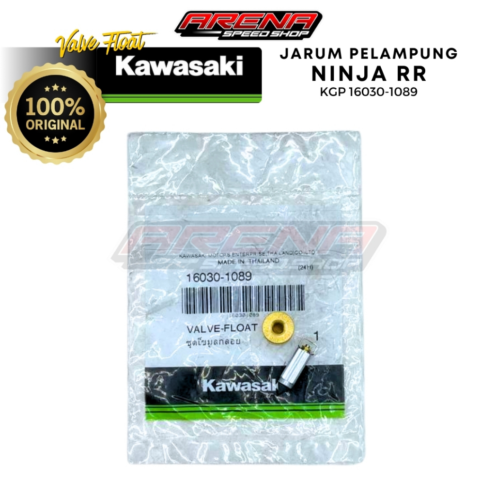 KGP 16030-1089 Valve Float Ninja Jarum Pelampung Karbu Ninja RR Original Kawasaki