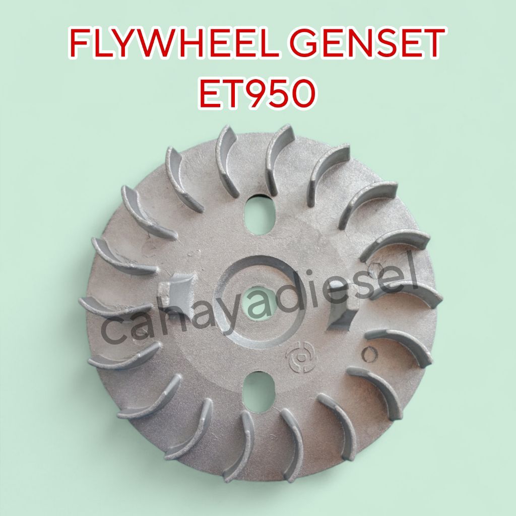 Fly Wheel magnet roda genset ET950