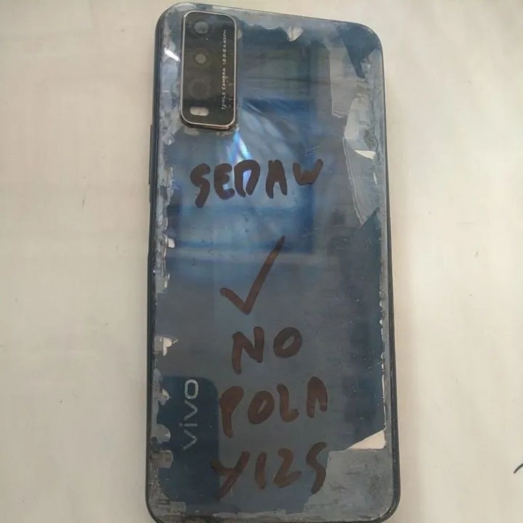Lcd Tc Hp Vivo Y12S Kondisi Lcd Sedaw ori cabutan Normal OK