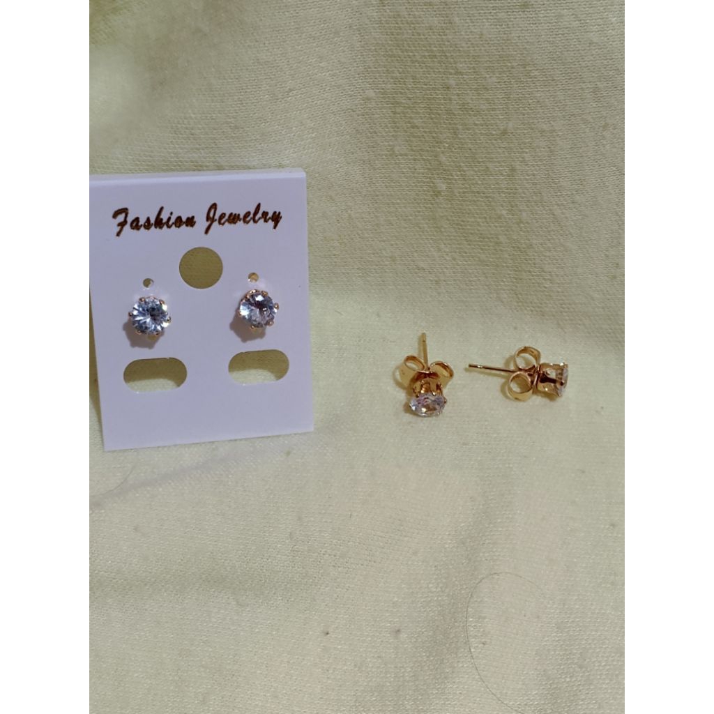 Anting Xuping Giwang mata satu gold