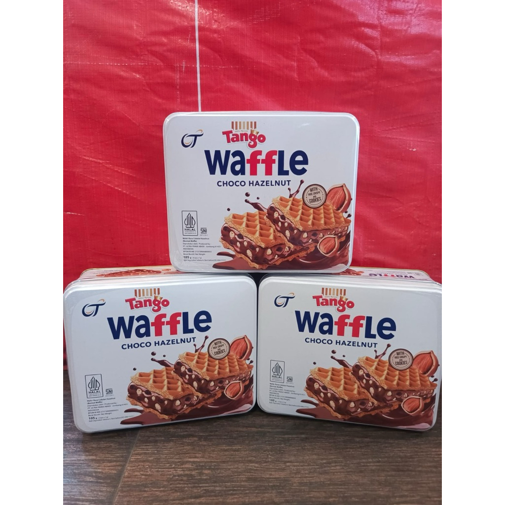 Tango Waffle kaleng 105 gram Berhadiah bila beruntung exp 2027