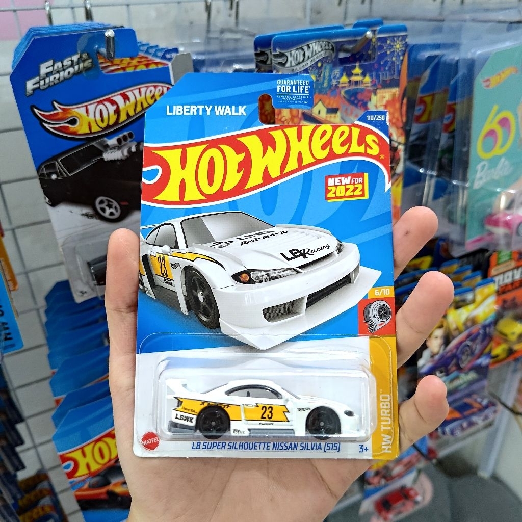 (Free Protektor) Hot Wheels Lb Super Silhouette Nissan Silvia S15 LBWK Putih - Hotwheels Original Ma