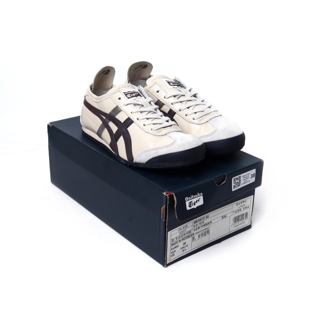 Onitsuka Tiger Mexico 66 Cream Black Silver