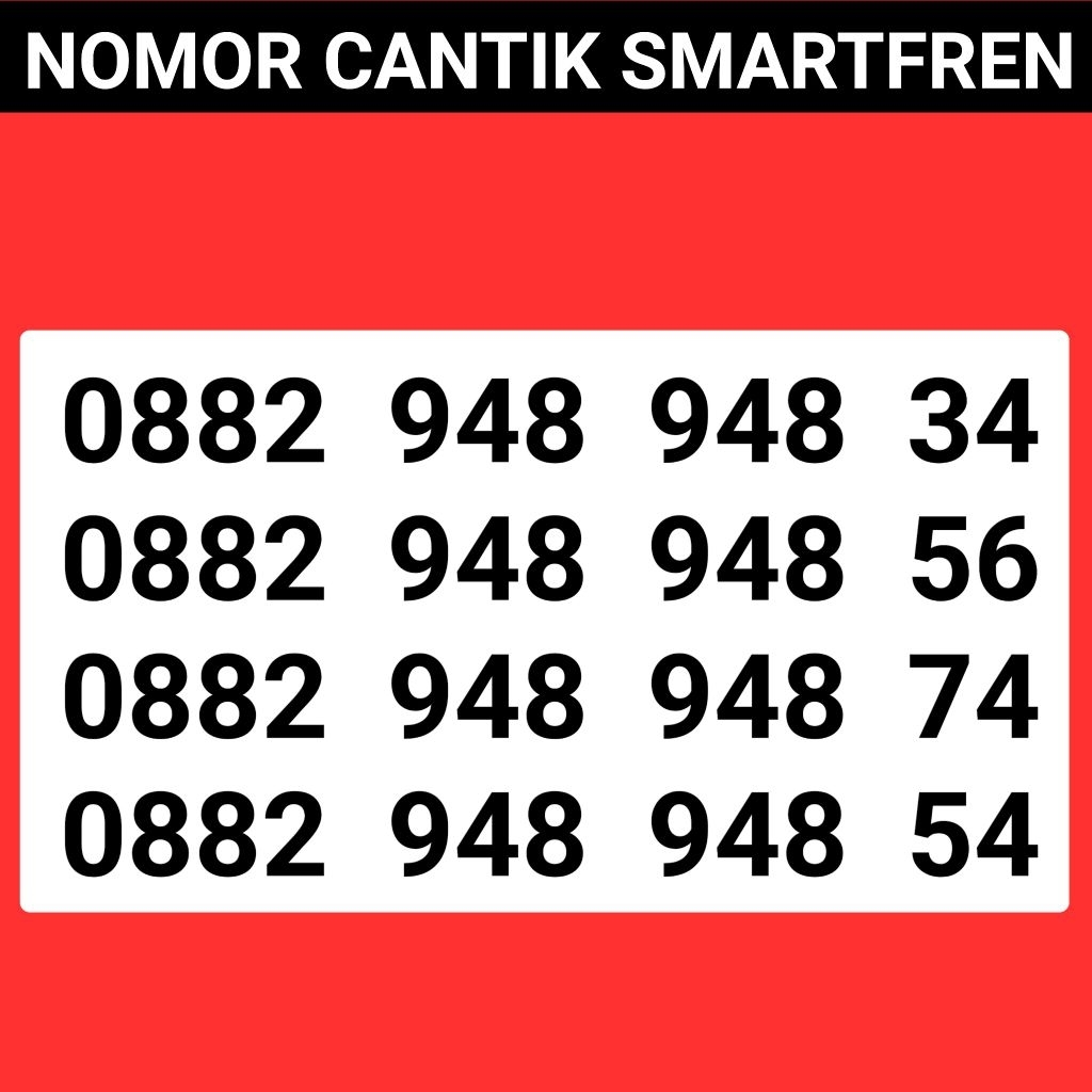 Nomor cantik smartfren