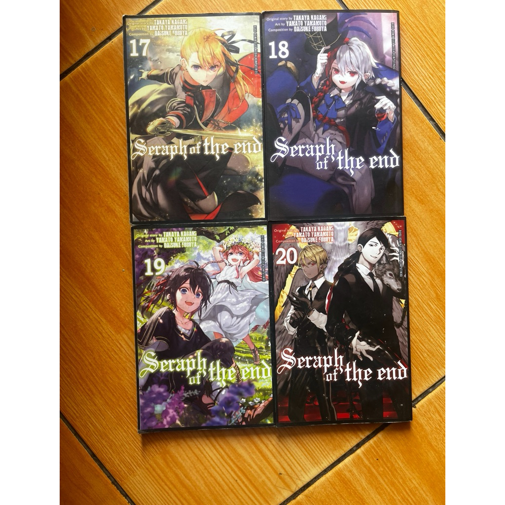 Manga komik seraph of the end/owari no seraph