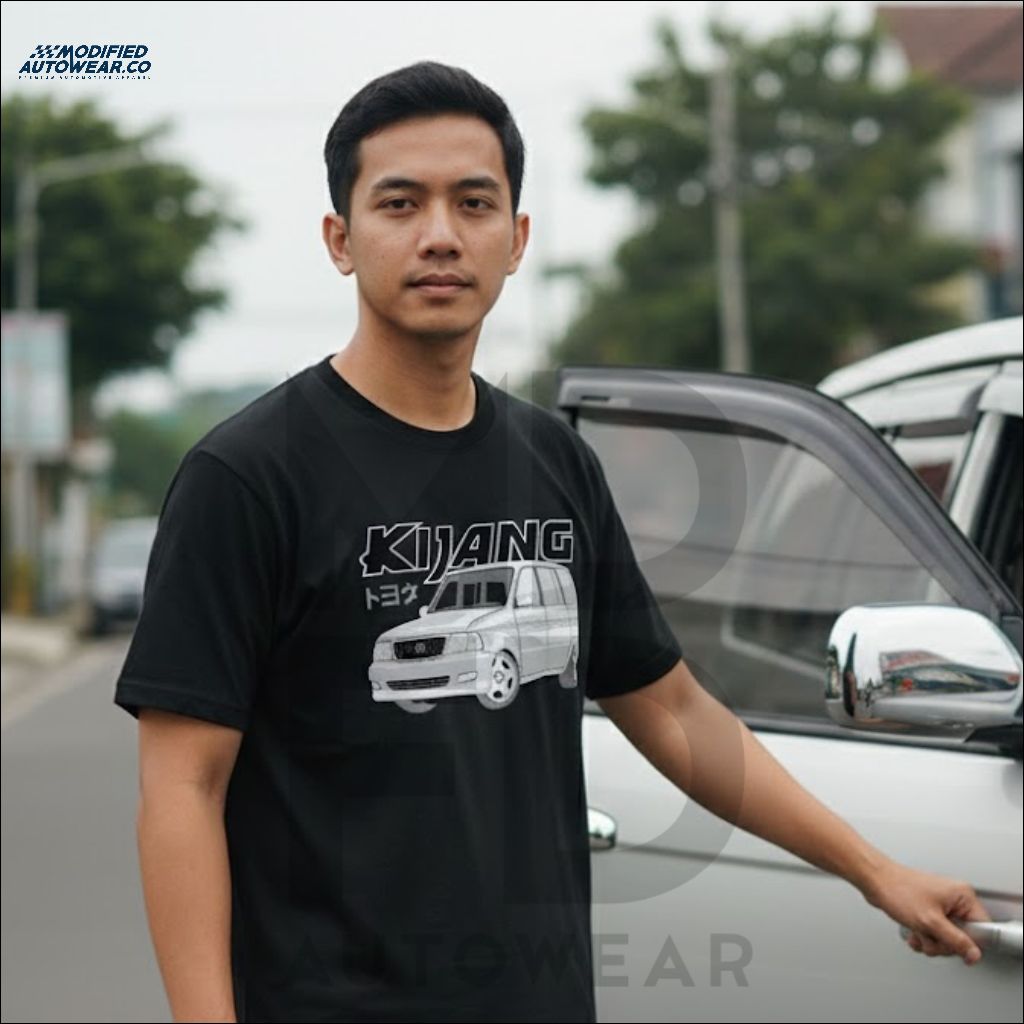 kaos kijang kapsul modified autowear kijang kapsul LGX tshirt toyota kijang indonesia hoodie kapsul